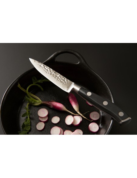 Cuchillo mondador 9 cm inox mango POM liso Okito Pro.cooker