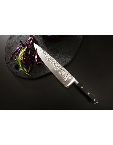 Cuchillo chef 20 cm inox mango POM unie Okito Pro.cooker