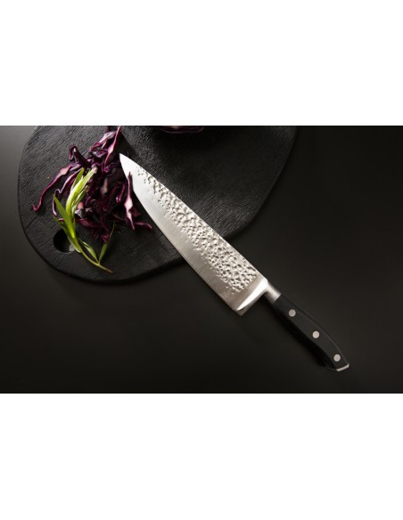 Cuchillo chef 20 cm inox mango POM unie Okito Pro.cooker