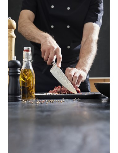 Cuchillo chef 20 cm inox mango POM unie Okito Pro.cooker