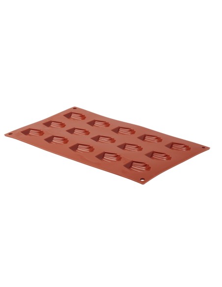 Molde 15 mini madeleines silicona GN 1/3 29
