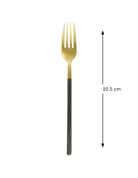 1 cm Aroma Oro Pvd Negro Pro.mundi