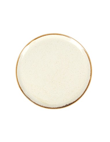 Plato Pizza Redondo Porcelana Beige 32 Cm Seasons Beige Porland