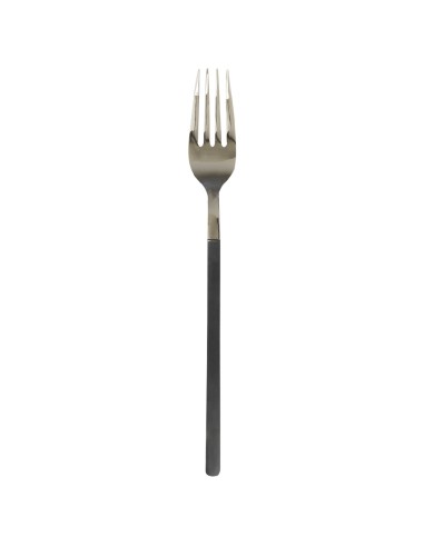Tenedor de mesa negro inox 18/0 20
