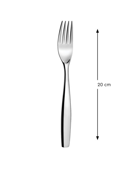 Tenedor de mesa acero inoxidable 18/0 20 cm Odyssee Pro.mundi