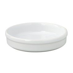 Plato catalán redondo blanco porcelana Ø 14 cm Cafett Pro.mundi