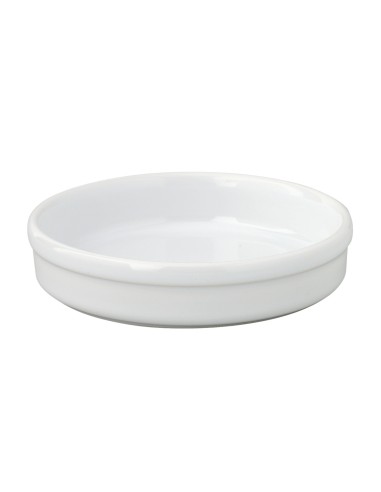 Plato catalán redondo blanco porcelana Ø 14 cm Cafett Pro.mundi