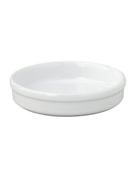 Plato catalán redondo blanco porcelana Ø 14 cm Cafett Pro.mundi