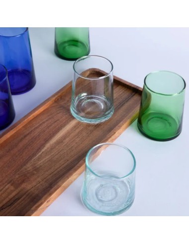 Vaso bajo vidrio reciclado 25 cl Lily Pro.mundi