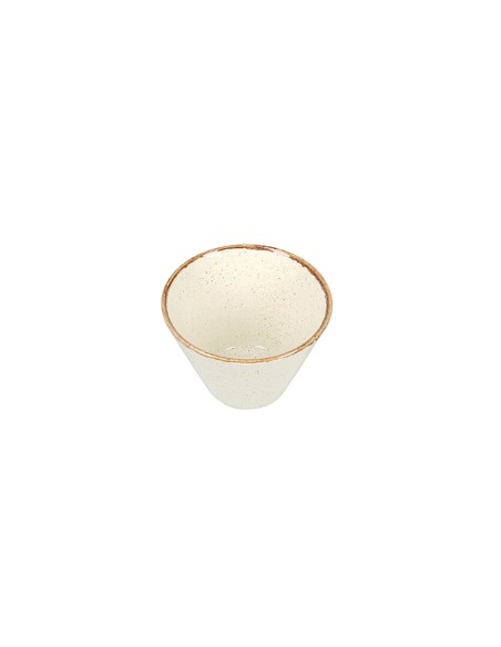 Bol Cónico Redondo Porcelana Beige 6 cm Seasons Beige Porland