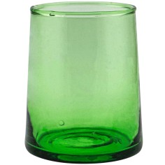 Vaso bajo verde vidrio reciclado 25 cl Lily Pro.mundi