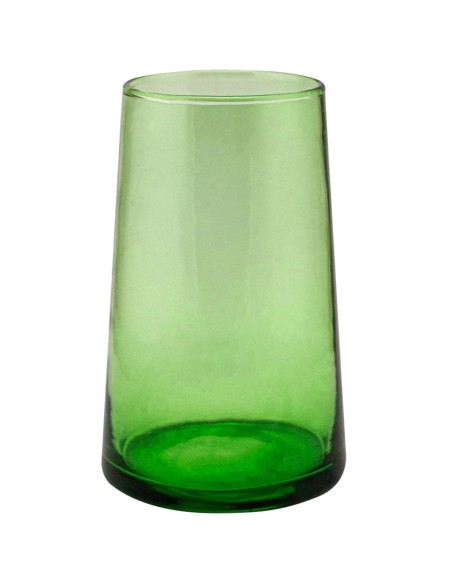 Vaso alto verde vidrio reciclado 33 cl Lily Pro.mundi