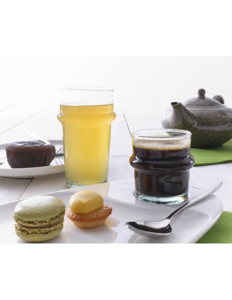 Vasito de degustación beldi transparente vidrio reciclado Ø 5,5 cm Lily Pro.mundi