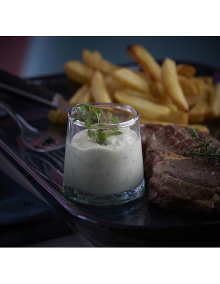 Vasito de degustación cónico cónico transparente vidrio reciclado Ø 5 cm Lily Pro.mundi