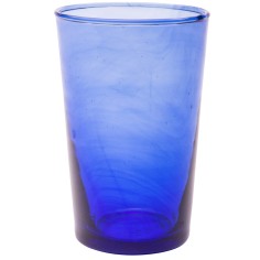 Vaso apilable azul vidrio reciclado 30 cl Pia Pro.mundi