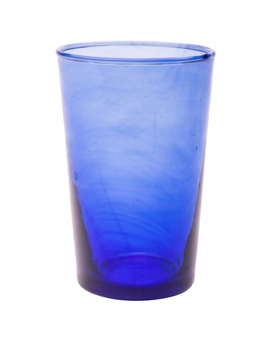 Vaso apilable azul vidrio reciclado 30 cl Pia Pro.mundi