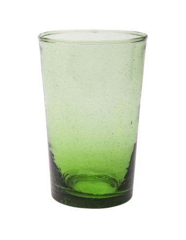 Vaso apilable verde vidrio reciclado 30 cl Pia Pro.mundi
