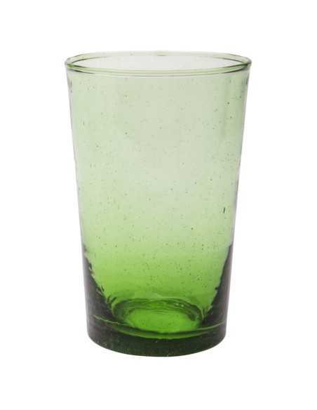 Vaso apilable verde vidrio reciclado 30 cl Pia Pro.mundi