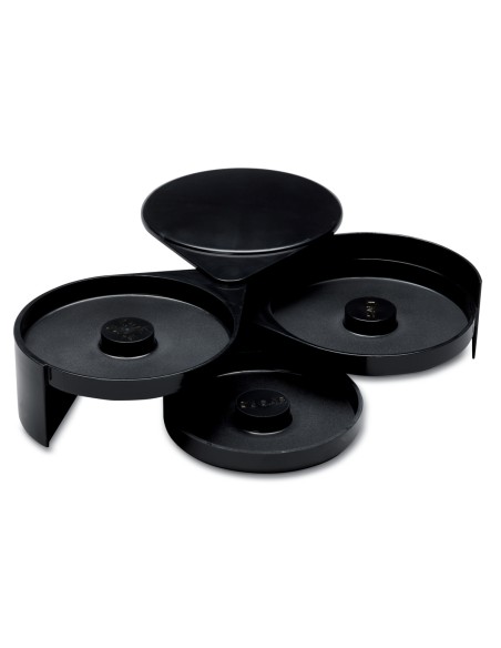 Escarchador de copas 3 niveles negro Ø 15