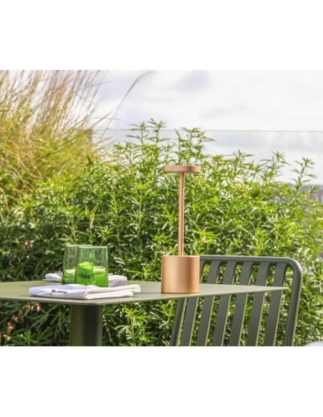 Lámpara LED cobre 26 cm Swan Pro.mundi