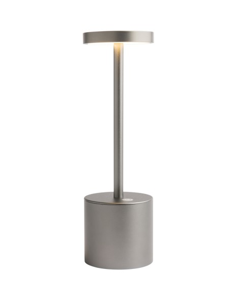 Lámpara LED gris antracita 26 cm Swan Pro.mundi