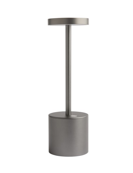 Lámpara LED gris antracita 26 cm Swan Pro.mundi