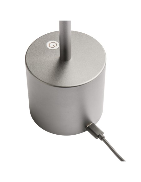 Lámpara LED gris antracita 26 cm Swan Pro.mundi