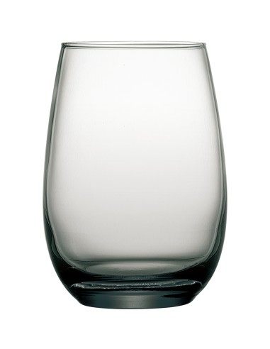 Vaso forma alta gris vidrio 37 cl Cara Pro.mundi