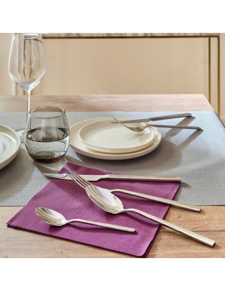 Vaso forma alta gris vidrio 37 cl Cara Pro.mundi