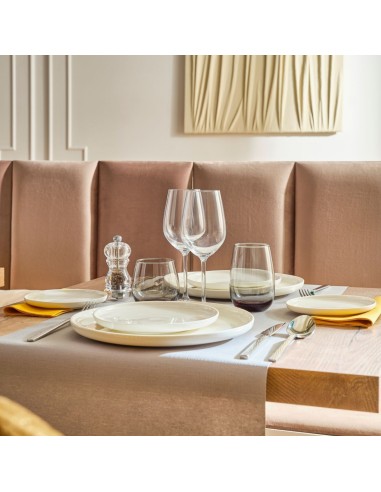 Vaso forma alta gris vidrio 37 cl Cara Pro.mundi