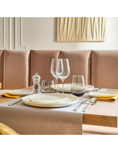 Vaso forma alta gris vidrio 37 cl Cara Pro.mundi