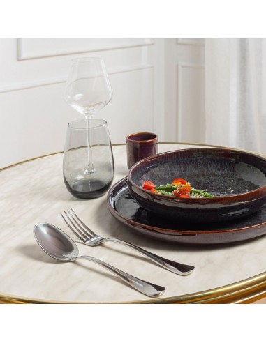 Vaso forma alta gris vidrio 37 cl Cara Pro.mundi