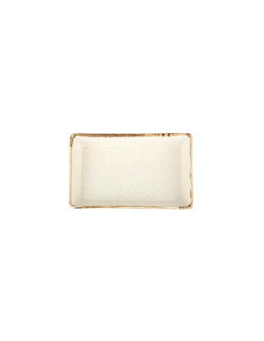 Cuenco Aperitivo Rectangular Porcelana Beige 8x14 Cm Seasons Beige Porland