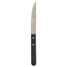 Cuchillo chuletero negro 21 cm Elite Pro.mundi