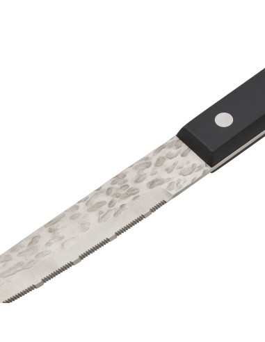 Cuchillo chuletero negro 21 cm Elite Pro.mundi