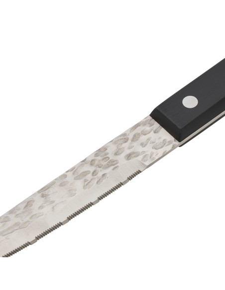 Cuchillo chuletero negro 21 cm Elite Pro.mundi