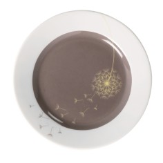 Plato llano redondo blanco porcelana Ø 16 cm Intemporel Pro.mundi