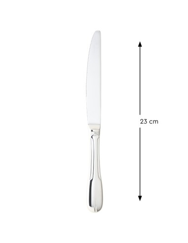 Cuchillo de mesa monobloque dentado 23 cm Vieux Paris Pm Pro.mundi