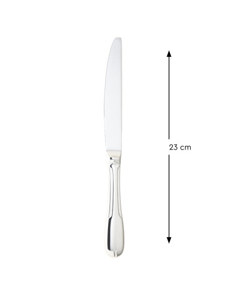 Cuchillo de mesa monobloque dentado 23 cm Vieux Paris Pm Pro.mundi