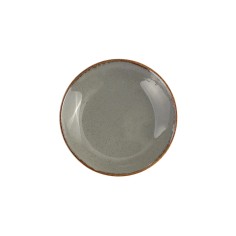 Plato Hondo Redondo Porcelana Gris oscuro 21 Cm Seasons Porland