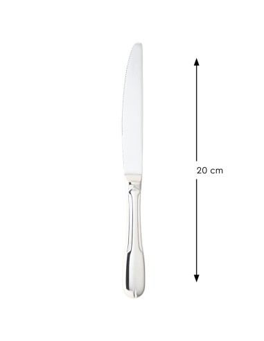 Cuchillo de postre monobloque dentado 20 cm Vieux Paris Pm Pro.mundi