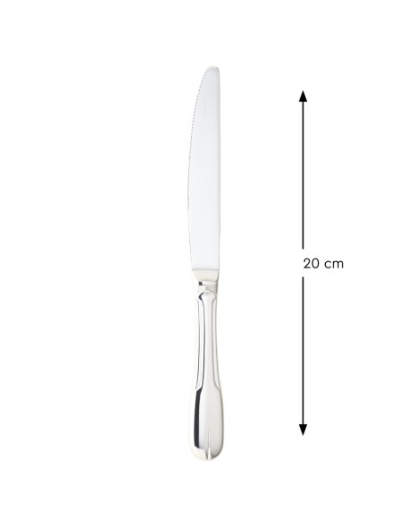 Cuchillo de postre monobloque dentado 20 cm Vieux Paris Pm Pro.mundi