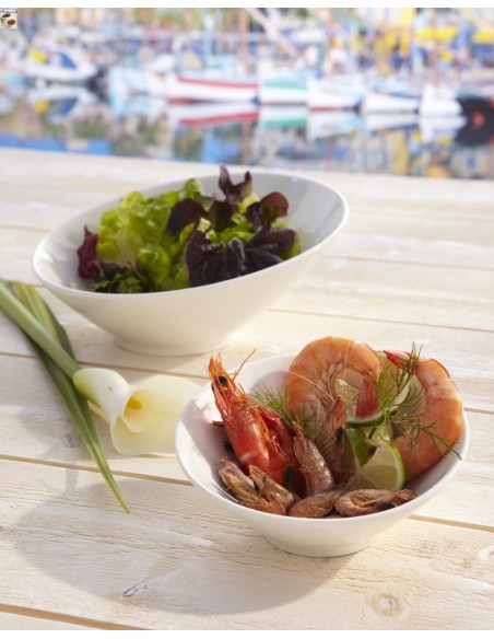 Cuenco redondo blanco porcelana Ø 9 cm Tutti Pro.mundi