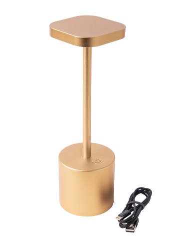 Lámpara LED oro 26 cm Swan 2 Pro.mundi