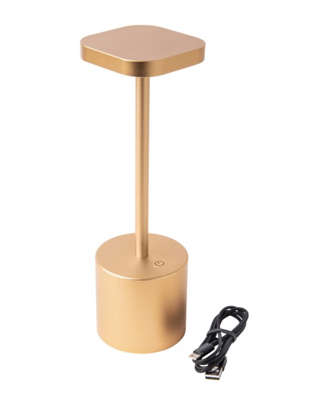 Lámpara LED oro 26 cm Swan 2 Pro.mundi