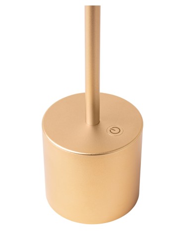 Lámpara LED oro 26 cm Swan 2 Pro.mundi