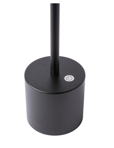 Lámpara LED negra 26 cm Swan 2 Pro.mundi