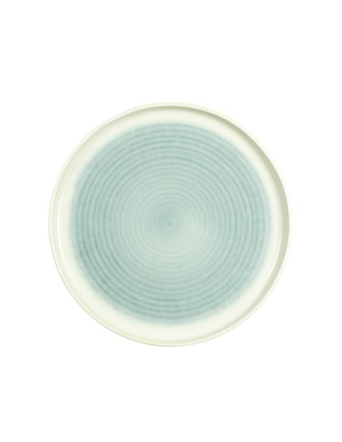 Plato llano redondo marfil gres esmaltado Ø 27