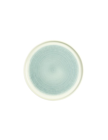 Plato llano redondo marfil gres esmaltado Ø 17 cm Pacific Pro.mundi