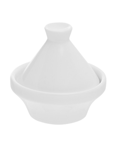 Plato degustación redondo blanco porcelana 7 cm Playtime Pro.mundi